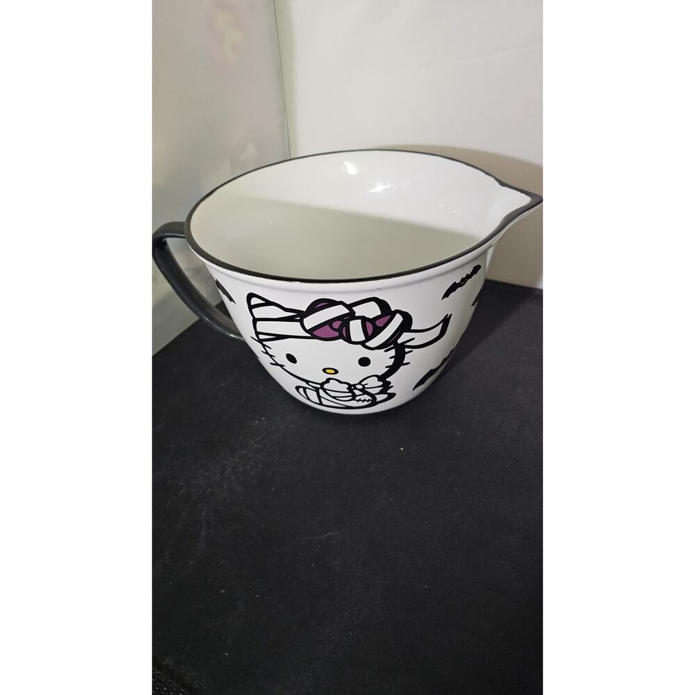 New Hello Kitty Ceramic Mixing Bowl Halloween Mummy Purple Bow By Zrike Brands